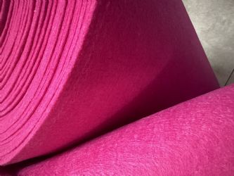 Keçe Kumaş Pembe 3 Mm 100 Cm En