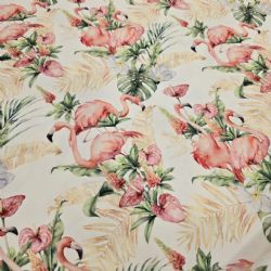 Flamingo Dijital Baskılı Kumaş